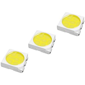 White Yellow 5050 SMD LED Chip 3V 60Ma CCT 3000K-7000K 55-80Lm Cri 80 Warm Cool