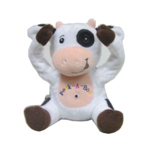 Buy cheap Electronic Plush Toys Peek a boo Cow plush toys from wholesalers