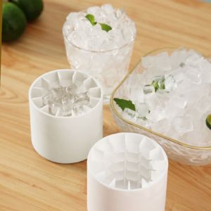 Buy cheap Cylinder Silicone Ice Cube Mold Decompress Ice Lattice Press Type Mini Ice Maker Cup from wholesalers