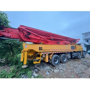 Buy cheap 2013 Putzmeister Semi-Dry Concrete Pump 56m Installed Mercedes Chassis from wholesalers