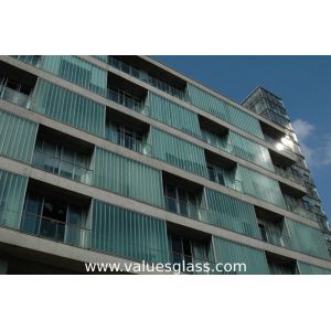 Buy cheap High Grade U Shaped Glass , Tempered Glass Panel With Smooth Surfac from wholesalers