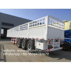 Buy cheap 3 Axles 30T Strong Carry Stake Fence Semi Trailer from wholesalers