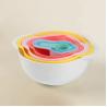 Buy cheap Multicolored 8 Piece Nesting Bowls Set Mixing Bowl And Measuring Cup Set from wholesalers