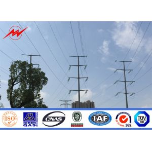 Buy cheap 12 Sides 10mm 13m Coating Electrical Power Pole Galvanization from wholesalers