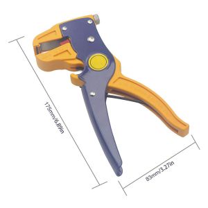 Electrical Practical Crimper Wire Stripper , Multipurpose Cable Stripper Cutter