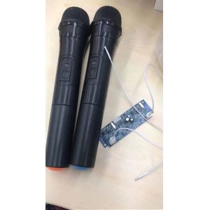 Buy cheap VHF-modules   fixed frequency dual channel microphone with PCB / micrófono /cheap/ plastic speaker, public speaker from wholesalers