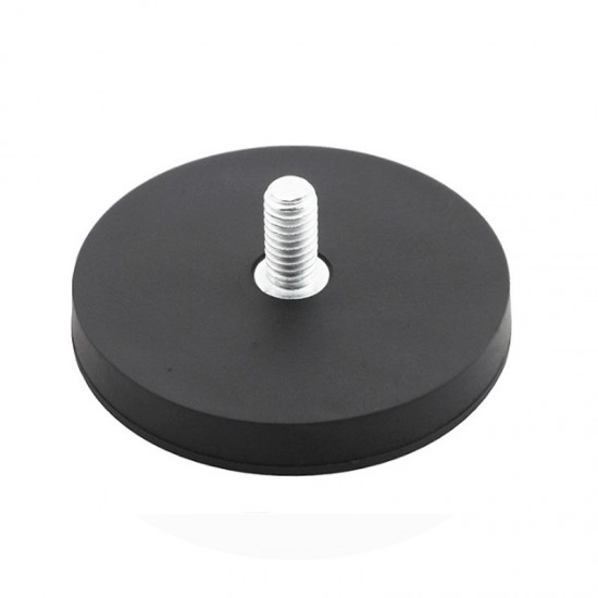 Buy cheap OEM ODM Rubber Coated Pot Magnet Customized Size Erosion Resistant from wholesalers