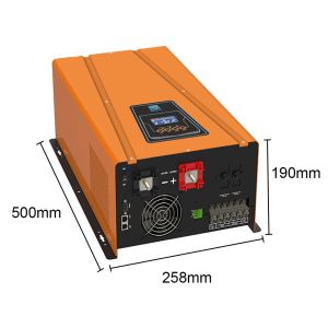 Buy cheap 1KW-6KW Hybrid Solar Inverter Pure Sine Wave 110V/220V from wholesalers