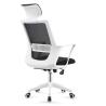 Buy cheap White Mesh High Back Office Chair For Tall People Puncture Proof ISO Approval from wholesalers