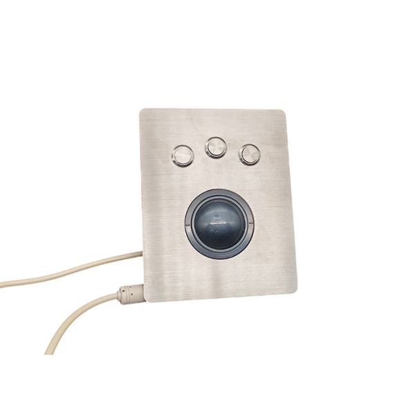 Buy cheap IP65 50mm large trackball pointing device with stainless steel panel and 3 mouse button from wholesalers