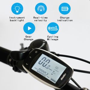 Buy cheap Soft Tail Frame 30-50Km/H 40Km/H Lithium Battery Electric Bicycle With Led Display from wholesalers