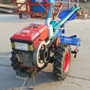 Buy cheap 18HP Hand Walking Agricultural Tractor with Rotavator from wholesalers