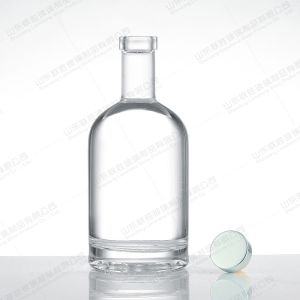 Buy cheap Empty Spirit Custom Size Accepted 100ml 200ml 375ml 500ml Clear Gin Glass Bottle from wholesalers
