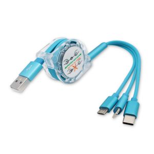 Buy cheap Universal Retractable Usb Charging Cable , Retractable Micro Usb Cable from wholesalers