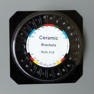 Buy cheap 3 Roth Ceramic Dental Braces Good Persistent Strength Comfortable Feeling from wholesalers