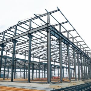Buy cheap Raw Material Steel Structure Warehouse with Customized Snow Load Capacity Made from Q235B Steel product