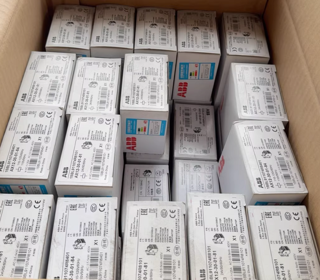Buy cheap AX12-30-01-81 ABB Ac contactor Compact AC control solution Small and medium sized motors load control from wholesalers
