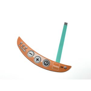 China Customize Design Backlight Keypad Switch RGB With Perimeter Emboss Keys on sale