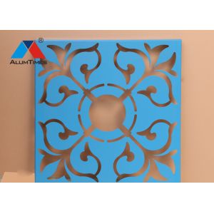 Buy cheap Laser Cut Exterior Aluminum Decorative Wall Panel With PVDF Coating Powder product