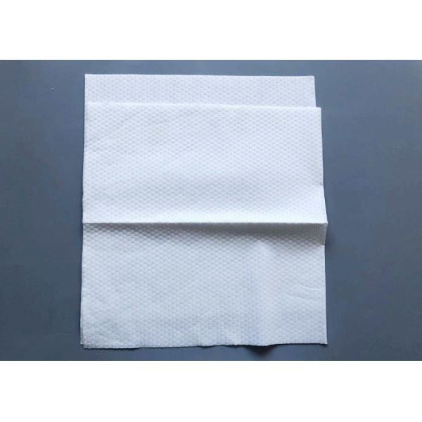 Buy cheap Eco Friendly Disposable Salon Towels Square Shaped Non Woven Fabric Natural from wholesalers