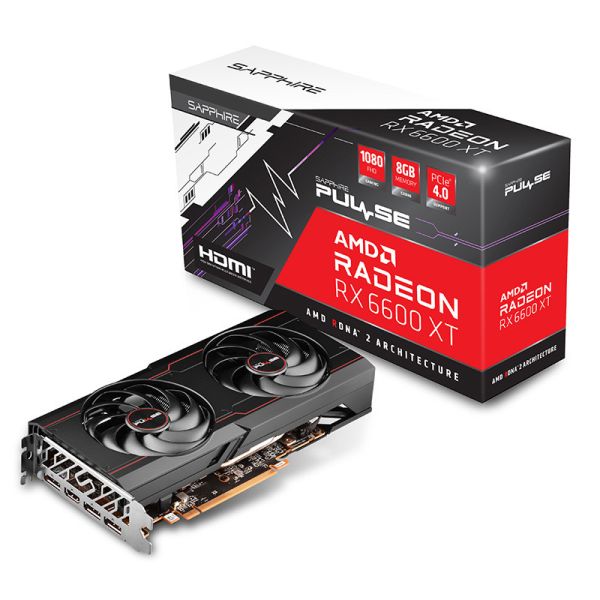 China Sapphire PULSE RX 6600 XT 8GB GDDR6 2593MHz Gaming ETH Bitcoin Mining Graphic Cards on sale China Sapphire PULSE RX 6600 XT 8GB GDDR6 2593MHz Gaming ETH Bitcoin Mining Graphic Cards on sale