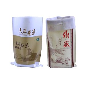 China 50Kg Flexible Polypropylene PP Woven Bags Double stitched Bottom on sale