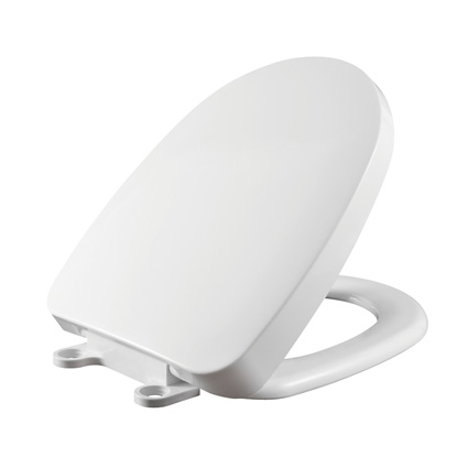 Quality Toilet Seat Cover PP UF Duroplast Plastic Elegant Design Soft Closing From Xiamen China for sale