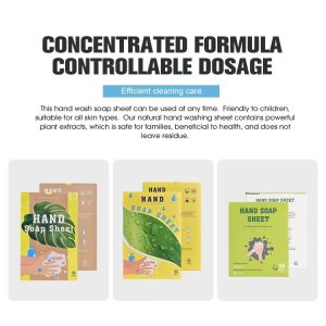 Buy cheap Ocean Breeze Hand Soap Sheets Eco Friendly Hand Soap Paper Biodegradable from wholesalers