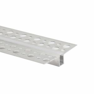 Buy cheap LED Plasterboard Profile For Ceiling Light Bar Lighting Black Strips Channel Recessed Drywall Plaster Gypsum from wholesalers