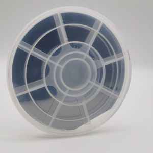 Non ESD Polypropylene Horizontal Spring Wafer Shipper for Clean Room Use