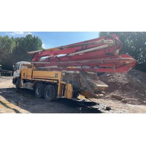 Buy cheap 1370mm Feeding Height 2013 Putzmeister Concrete Pump 38m for Your Benefit from wholesalers