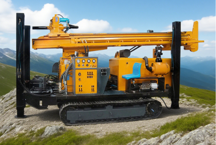 Buy cheap 100m 200m 300m Crawlerbig Drilling Machine With High Power Diesel Engine from wholesalers