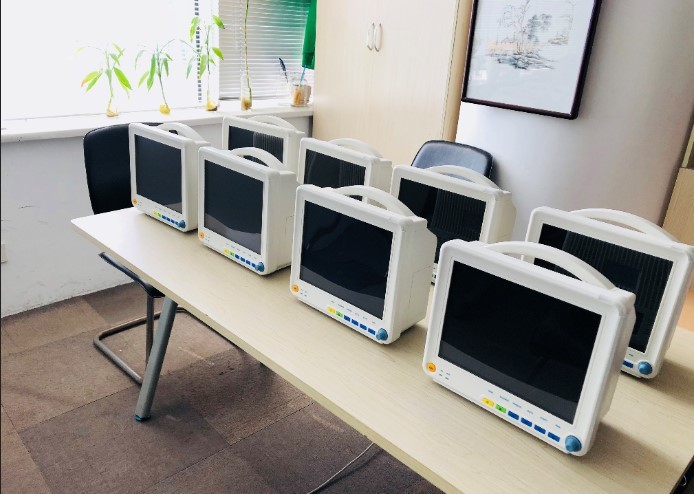 Bedside Monitor Multi Parameter Patient Monitor 5 Parameter ecg Patient Monitor