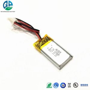 Buy cheap 401525 Rechargeable Battery Pack 110mah 3000 Mah Rechargeable Lithium Li Ion Lipo Batteries 3.7V from wholesalers