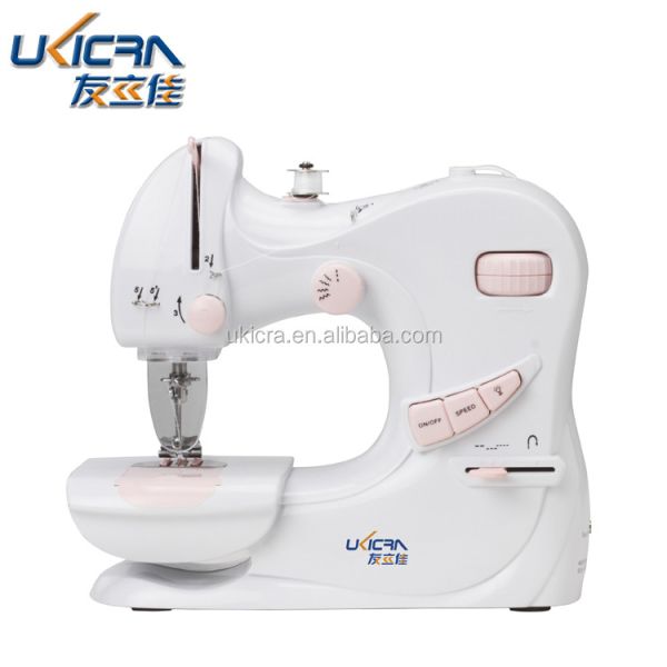 Quality Max. Sewing Thickness 0.3-1mm Chain Stitch Mini Sewing Machine UFR-601 for Stitching for sale