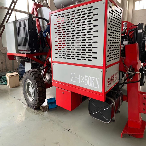 Quality 6 Grooves GL1x50 Hydraulic Tensioner 5T Power Line Stringing Equipment for sale