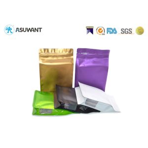 Buy cheap Metallized Standing Flat Bottom k Coffee Stand Up Bags from wholesalers