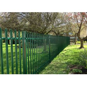 palisade security fencing