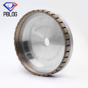 Buy cheap Boke 150mm Outter Segmented Diamond Grinding Wheel for Beveling Machine product