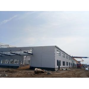 Customized Steel Structure Buildings with H-Section Steel Frames