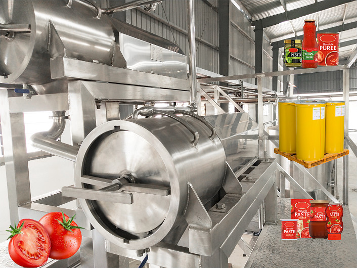 Buy cheap 10T/H SUS 304 Tomato Paste Processing Line Energy Saving from wholesalers