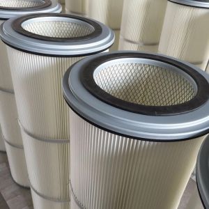 Buy cheap Intake Gas Turbine Filters / Pleated Filter Cartridge Dust Collector Multi Size from wholesalers