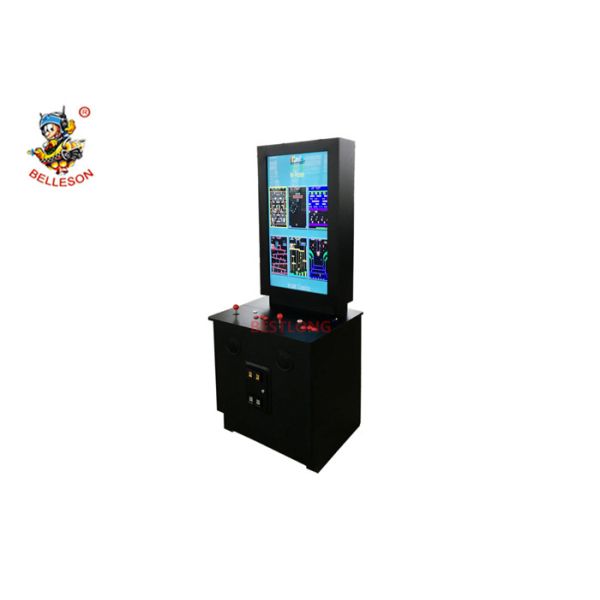 40 Inch Big LED Screen Black Upright Arcade With Coin Operated Support DIY