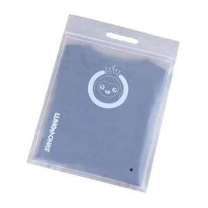 Buy cheap Custom Printing Eco-Friendly Resealable Plastic Ziplock Bags With Handle For Clothes Packaging Bag from wholesalers