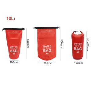Customized PVC Waterproof Dry Bag For Floating Lightweight Easy Carry