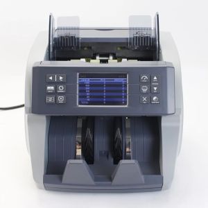China FMD-880 bill counter and sorter front loading value counter dual CIS value counter value counting machine on sale