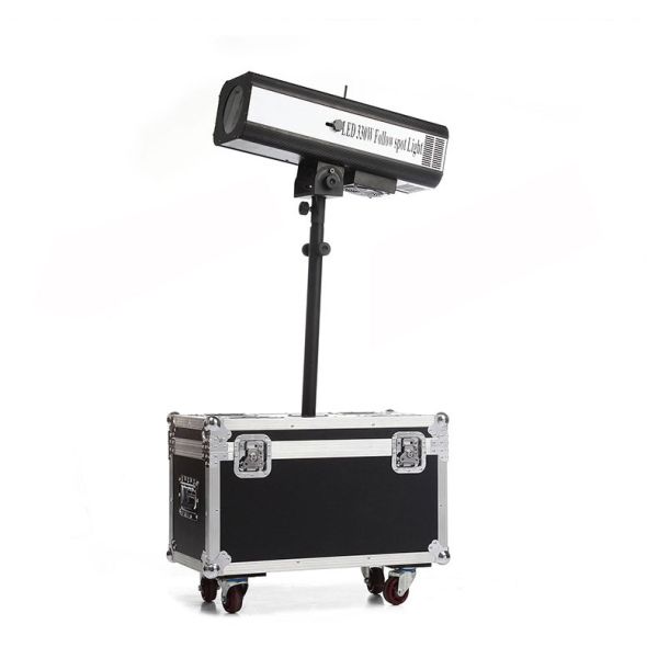 Portable LED Follow Spot Light 330W Easy Transport Increase Flexibility Manual
