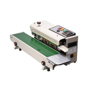 Buy cheap FR-900 Continuous Aluminum Bag Band Heat Sealer Sachet Heating And Sealing Machine For Small And Medium Batch Production from wholesalers