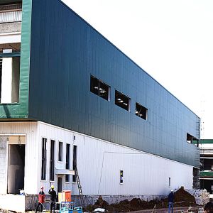 Buy cheap Prefab Modern Steel Building Storage Logistic Warehouse Building Construction from wholesalers