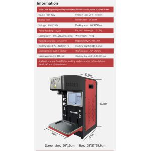 Buy cheap TBK 958z Front Back Glass UV Laser Removing Machine For iPhone 11 12 Pro max LCD Repair Frame Removal Laser Separating M from wholesalers